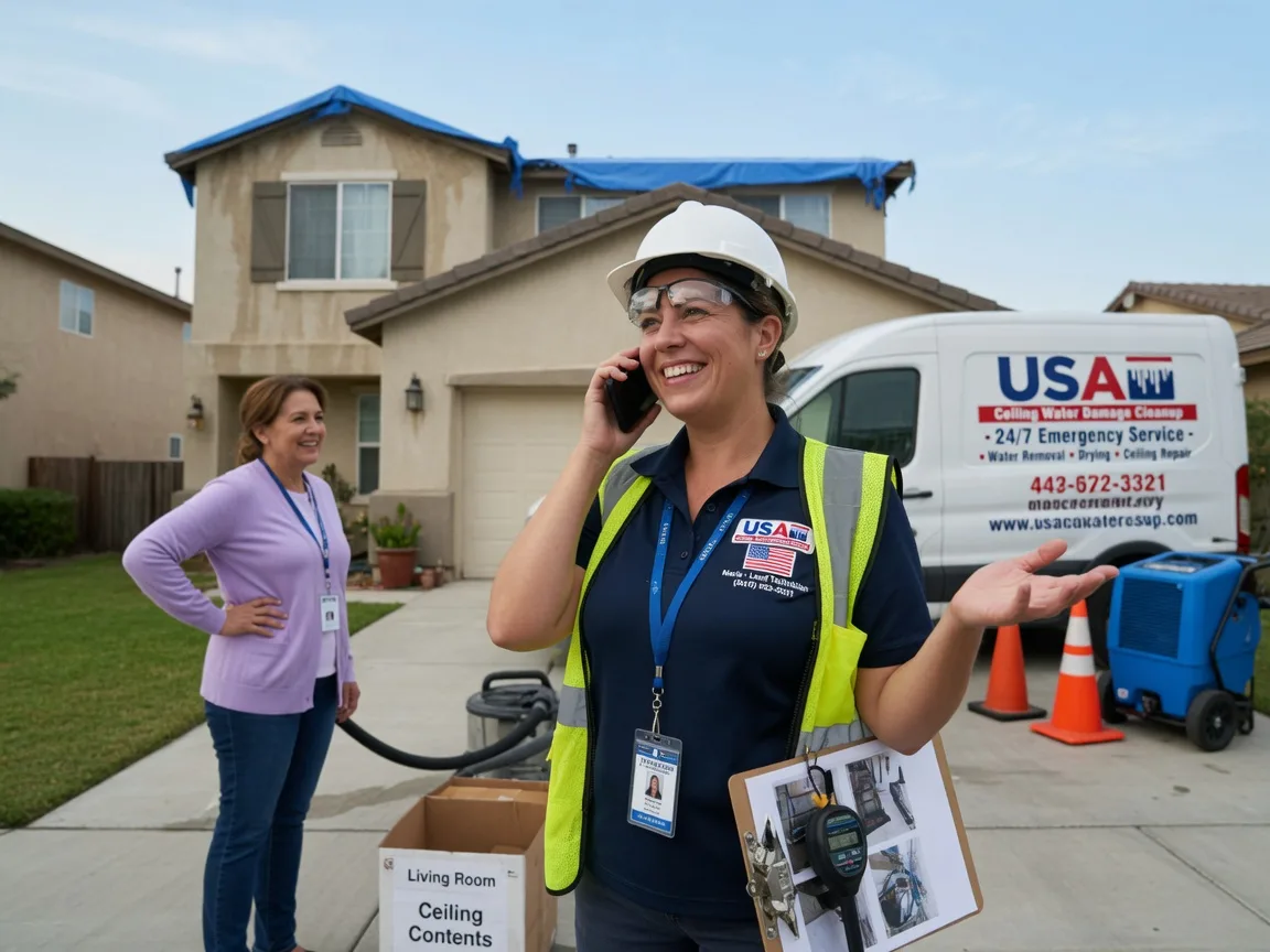 Ceiling Water Damage Restoration Scott Air Force Base, IL FAQs